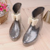 Ngắn ống giày không thấm nước mưa khởi động mưa khởi động cao su giày không trượt nữ dành cho người lớn Hàn Quốc thời trang dễ thương khởi động Hàn Quốc phiên bản của bộ giày mùa hè Rainshoes