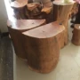 Rễ khắc phân gỗ khối gỗ gốc cây cọc bàn trà bàn cà phê với phân lớn tấm khung tròn phân gỗ - Các món ăn khao khát gốc bàn ghế làm từ gốc cây