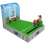 Full 68 Handmade 3D Model Model DIY Paper Đồ chơi trò chơi bóng bầu dục với hướng dẫn mô hình gấp giấy 3d	