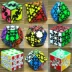 Màu xanh hình thứ hai và thứ ba kim tự tháp Scorpion năm ma thuật chuyên nghiệp cạnh tranh không thường xuyên bánh Rubik Cube đồ chơi thông minh do choi thong minh Đồ chơi IQ