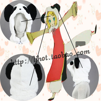 taobao agent 【Ljcos】-Vocaloid 1 2 FAN Club hat Gumi Rin Mirror COS Hatsune