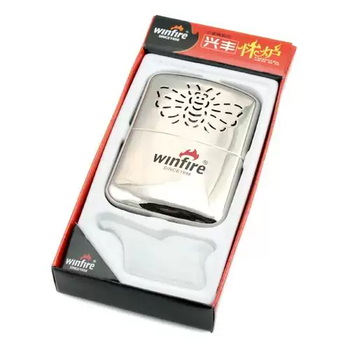 Квадратная серебряная платиновая грелка для рук подходит для мужчин и женщин, упаковка