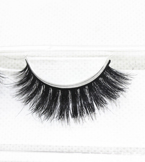 H09 horsehair huge false eyelashes one pair of cross -grade thick eyelashes handmade theatrical models