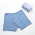 Quần lót AB chính hãng trung niên cotton kháng khuẩn quần short nam cao eo lỏng rộng kích thước lớn quần boxer cotton 0982
