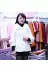 Ngôi sao nổi tiếng với cùng một đoạn kích thước lớn của phụ nữ thời trang lông cừu dày cổ áo bảy tay Hàn Quốc áo len ngắn áo choàng thủy triều - Áo Hàn Quốc Áo Hàn Quốc
