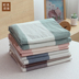 Phong cách nhật bản Phong Thủy bông quilt cover mảnh duy nhất lưới lớn 100% cotton đơn giản gió đơn đôi chăn bộ đồ giường chăn hè everon Quilt Covers