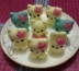 Silicone Cake DIY Handmade Cartoon Chocolate Khuôn Jelly Pudding Stereo Hello Kitty Cat