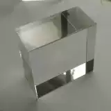 Прозрачный стеклянный серебряный матовый ткань для полировки, делается под заказ, 50mm, волнообразный узор