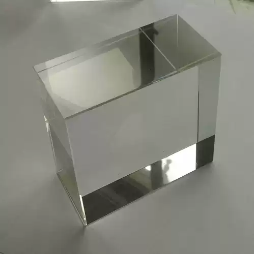 Прозрачный стеклянный серебряный матовый ткань для полировки, делается под заказ, 50mm