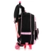 6-12 tuổi kéo túi trường cô gái kéo hộp thanh học sinh tiểu học có thể kéo túi tay kéo ba lô cô gái Hàn Quốc phiên bản