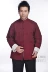 Phong cách trung quốc tinh khiết bông cũ vải thô Tang phù hợp với nam dài tay mùa xuân và mùa thu áo Trung Quốc trang phục dân tộc