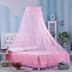 Lãng mạn mã hóa trần công chúa muỗi net Dome treo tăng tòa án vòng Hàn Quốc sàn không có cửa đôi muỗi net Lưới chống muỗi