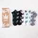 5 cặp quà tặng đóng hộp maple leaf socks cho nam giới và phụ nữ bông maple vớ lá ulzzang Harajuku xu hướng skateboard thấp để giúp thể thao vớ Bộ quà tặng