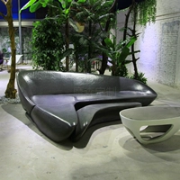 FRP trăng sofa trăng shaf thời trang sofa sợi thủy tinh sofa khách sạn sofa thiết kế nội thất ghế xoay văn phòng