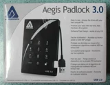 Apricorn Aegis Padlock 256 -bit USB3.0 2TB Цифровая клавиатура Мобильный жесткий диск