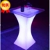 Chiếu sáng quầy bar thanh cocktail bàn ghế cao dẫn đầy màu sắc chuyển đổi điều khiển từ xa cho thuê ngành công nghiệp đồ nội thất - Giải trí / Bar / KTV Giải trí / Bar / KTV