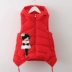 Trẻ em mặc vest trẻ em nữ mùa thu và mùa đông dài ấm áp cho trẻ em dày lên áo vest cotton phiên bản Hàn Quốc của áo khoác thủy triều - Áo ghi lê