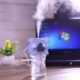 Cartoon USB độ ẩm Dễ thương nắp chai nước độ ẩm không khí Nước rò rỉ xe hơi văn phòng nhà Mute máy tạo sương Máy giữ ẩm