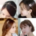 Phụ kiện tóc Hàn Quốc ngọt tóc tốt hoop ngọc trai khoan nước hoop headband tóc ban nhạc adult kẹp tóc áp lực đồ trang sức nhỏ nữ Phụ kiện tóc