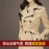 Hàng rào phụ nữ mới mùa xuân mặc áo gió dài phong cách Hàn Quốc áo mỏng mỏng khí chất của phụ nữ - Trench Coat