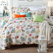 Mỹ bông chần bởi một mảnh duy nhất của bông chần bởi giường bao gồm điều hòa không khí quilted giường trải tấm đặc biệt cung cấp