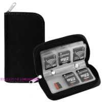 Micro SD Memory Card Storage Carrying Pouch Case Holder Wal