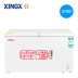 XINGX sao BCD-315JE tủ đông lớn nhiệt độ gấp đôi làm lạnh đông lạnh lưu trữ dung lượng lớn tủ đông thương mại ngang