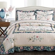 Châu âu chần trải giường đơn mảnh bông mùa hè điều hòa không khí là bông rửa chần chăn bông vườn ba mảnh