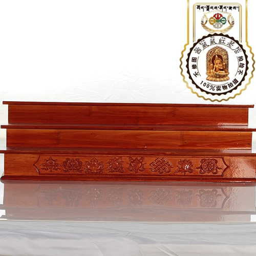 Тибетская красная трехмерная скульптура