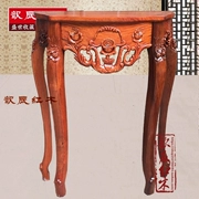 歆 辰 Nền tảng gỗ hồng mộc nửa mặt trăng Miến Điện Trái cây lớn bằng gỗ hồng mộc điều khiển bàn hoa hồng Đài Loan Bàn ghế gỗ gụ - Bàn / Bàn