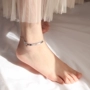 [South Lane] 925 sterling bạc thông minh lá vòng chân đơn giản tree leaf vòng chân chic quà tặng bạn gái nữ mô hình lắc chân nữ phong thủy
