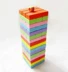 48 lớp màu xếp chồng ngăn xếp cao bơm bảng gỗ trò chơi Jello King bộ đồ chơi domino cho bé Khối xây dựng