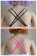 Beauty Back Cross Shoulder Shoulder Back Bra Dây đeo vai Vô hình Dây đeo Halter Bra Đồ lót có dây đeo vai hoa Thắt lưng chống trơn mỏng đồ lót nữ Vai tráng