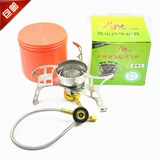 Laoshan Outdoor Wind -Raypressy Restostry Termd Портативная портативная дикая печь печи Titanane Tingn Бензобак печи печь печи