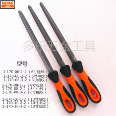 Набор напильников 包邮进口瑞典bahco百固三角锉刀整型锉刀金属钢锉木工锉6 8 10寸