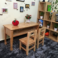 Деревянная двухэтажная мебель для детского сада из натурального дерева для письма