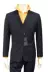 N21010-329 Phụ nữ trẻ phù hợp với màu xanh hải quân len tinh khiết phù hợp với đôi khi Tops Business Suit