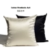 Sen nghệ thuật màu tinh khiết dày hai mặt sofa gối đơn giản hiện đại giường mềm đệm mềm túi áo gối gối sofa đẹp Trở lại đệm / Bolsters