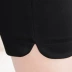 Mùa hè mới 2019 phụ nữ trung niên phù hợp với quần short eo cao mặc rộng kích thước lớn quần short mùa hè gái mại dâm - Quần short