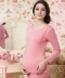 Yunxiang gói bông phụ nữ mang thai cho ăn dịch vụ nhà cho con bú tháng quần áo mùa thu quần áo phù hợp với bông áo len 70026 đồ bộ bầu Giải trí mặc / Mum mặc