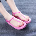 Mùa hè mới nhựa dép của phụ nữ ánh sáng bọt dưới đơn giản clip ngón tay ngón chân trượt đáy dày rome giày kéo Sandal