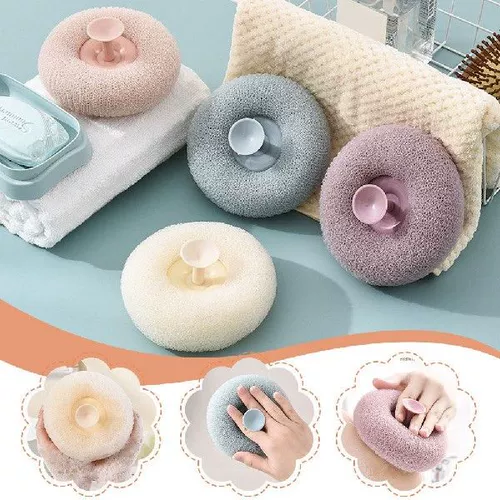 Sucker Ball Ball Sponge Bounge Loofahs сетки Pouf Massage