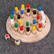 Đồ chơi giáo dục Trẻ 6-8-10 tuổi tập trung trí nhớ rèn luyện trí nhớ cờ vua trò chơi tương tác giữa cha mẹ và con cái