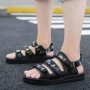 2019 mới mùa hè dép nam dép đôi xu hướng sử dụng cá tính giản dị thanh niên Giày ngụy trang La Mã - Giày thể thao / sandles dép quai hậu nữ đẹp