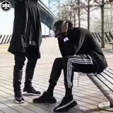 Adidas, демисезонные штаны подходит для мужчин и женщин для тренировок