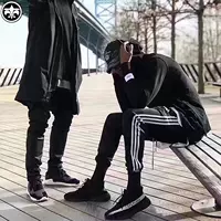 Adidas, демисезонные штаны подходит для мужчин и женщин для тренировок
