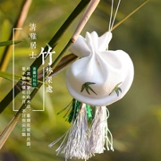Bamboo túi nguyên liệu Tự thêu tay thêu ví người mới bắt đầu gói riêng Thêu Pouch Kit - Bộ dụng cụ thêu