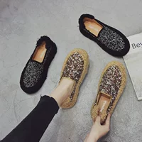 Giày lông mùa đông 2018 mới giày balenciaga nữ