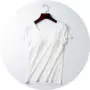 Modal rắn màu bra miễn phí áo ngực với áo ngực ngắn tay áo thun cup vest nữ ngực pad đồ ngủ dịch vụ nhà - Pyjama bộ mặc nhà