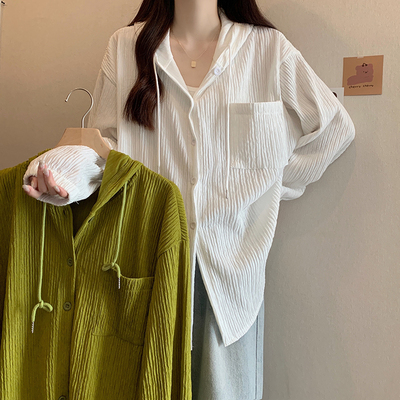 taobao agent Spring hoody, jacket, cardigan, plus size, Korean style, trend of season, fitted